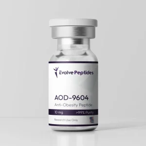 AOD-9604 10mg vial from Evolve Peptides