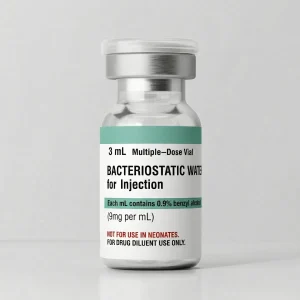 Bacteriostatic water 3ml vial from Evolve Peptides