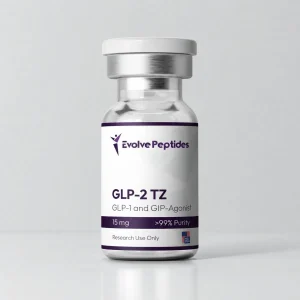 GLP-2 TZ 15mg vial from Evolve Peptides
