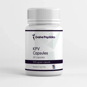 KPV capsules bottle from Evolve Peptides