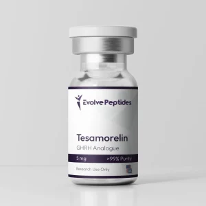 Tesa 5mg vial from Evolve Peptides